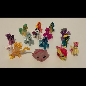 My Little Pony figures